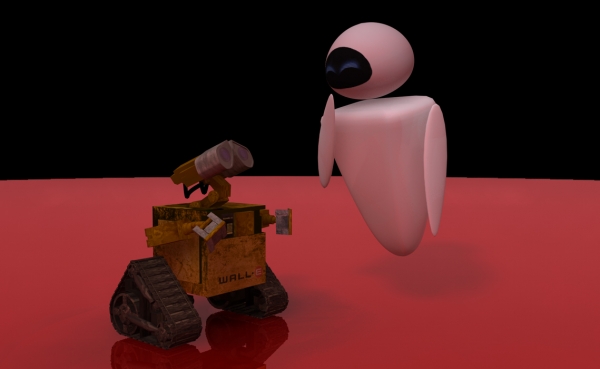 Creation of Wall-E & Eva: Step 20